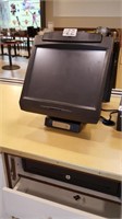ncr double scree pos/cash drawer