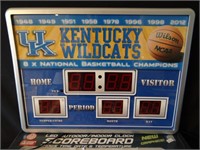 LED Kentucky Wildcats Scoreboard Clock