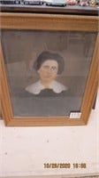 Ancestor Chalk Picture of Woman