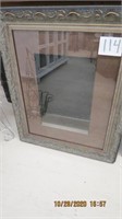 Wood Frame with Glass & Mat Board