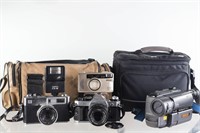 35mm Cameras and Recorder