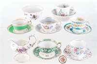 English Cups and Saucers and Other China