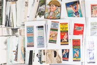 Vintage Travel Postcard and Match Packs