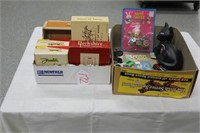 MISC CIGAR BOXES AND TOYS