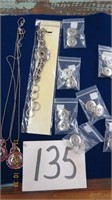 10 pieces new inventory snap jewelry .