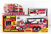 Remote Controlled Firetruck and Others