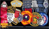 York PA Police Badges and other York Items