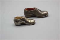 Vintage Metal Shoe Pin Cushions