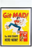 Lil' Abner Buy War Stamps Poster (ca. 1944)