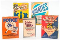 Vintage Cereal Boxes