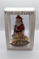 Fitz & Floyd Old Fashioned Santa Ornament