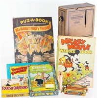 Vintage Toys, Books, and Games