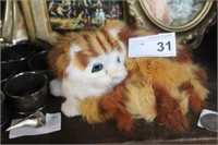 FURRY CAT DECORATION