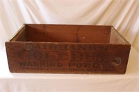 Fairbanks Gold Dust Washing Powder Wooden Crate