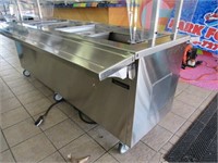 Shelly Steel 8' Stainless Steel Serving Units: Rol