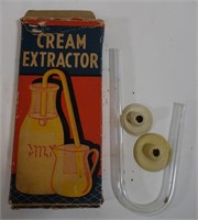 VINTAGE SUCTION OPERATED CREAM SEPERATOR