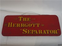 PAINTED WOODEN HERRGOTT SIGN