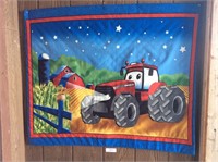 Case IH Tractor Wallhanging/Baby Quilt