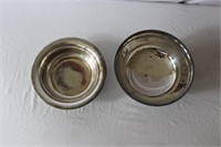 2 Silver-Plated Medium Bowls