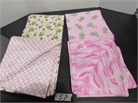 Girls Blankets 100% Flannel Print FontX2