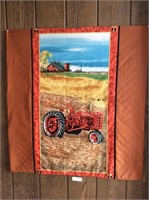 IH Farmall C Tractor Wallhanging/Baby Quilt