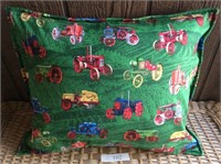 Assorted Antique Tractors Pillow