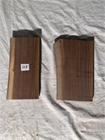 Black Walnut Cheese Boards, unfinished and perfect