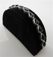 12 ct Sapphire Bracelet