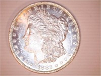 1882-O Mint Morgan Silver Dollar Coin