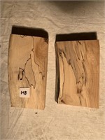 Spalted Hard Maple Cheese Boards, unfinished and p