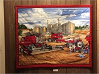Case IH Harvest Time Wallhanging/Baby Quilt