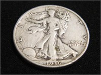 Walking Liberty Half Dollar; 1936
