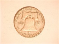 Franklin Half Dollar; 1957
