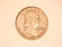 Franklin Half Dollar; 1960