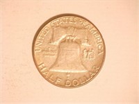 Franklin Half Dollar; 1962