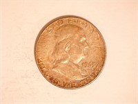 Franklin Half Dollar; 1963