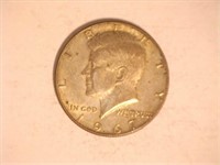Kennedy Half Dollars (4); 1967