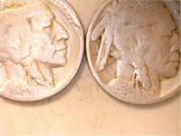 1919 & 1920's Buffalo Nickels; (12)