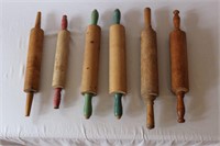 Vintage and Antique Rolling Pins Lot 1