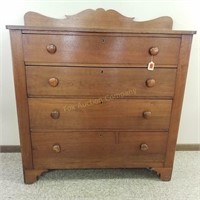 Four Drawer Walnut Chest of Drawers