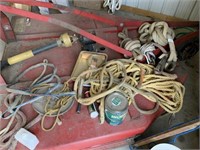 Lot of Tow Straps and Rope