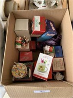 Box Lot of Ornaments