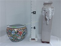 Oriental & Elephant Vases