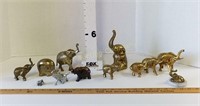 (13) Brass Elephants