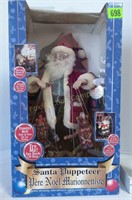 Animated Santa Puppeteer - New in Box - Wind up