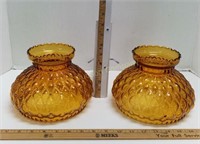 Pair of Amber Shades