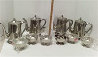 Metal Sherbets & Small Coffee Pots