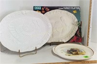 (3) Turkey Platters-1 in Box
