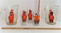 A&W Root Beer Pitchers & Glasses