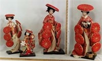 (4) Oriental Japan Dolls